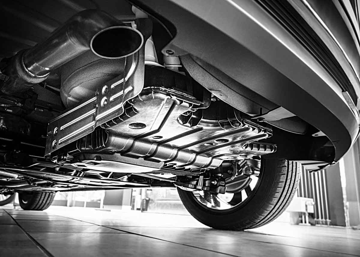 Underneath Car